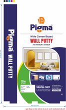 Pigma Wall Putty (White Cement Based)